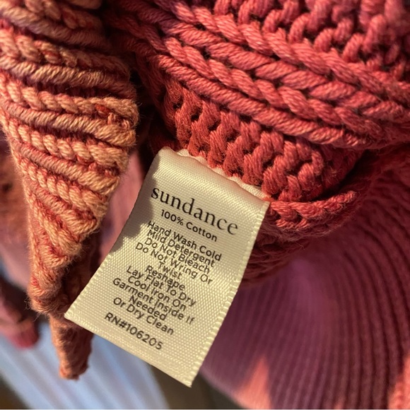 Sundance Pink Knit Cardigan - Picture 3 of 6